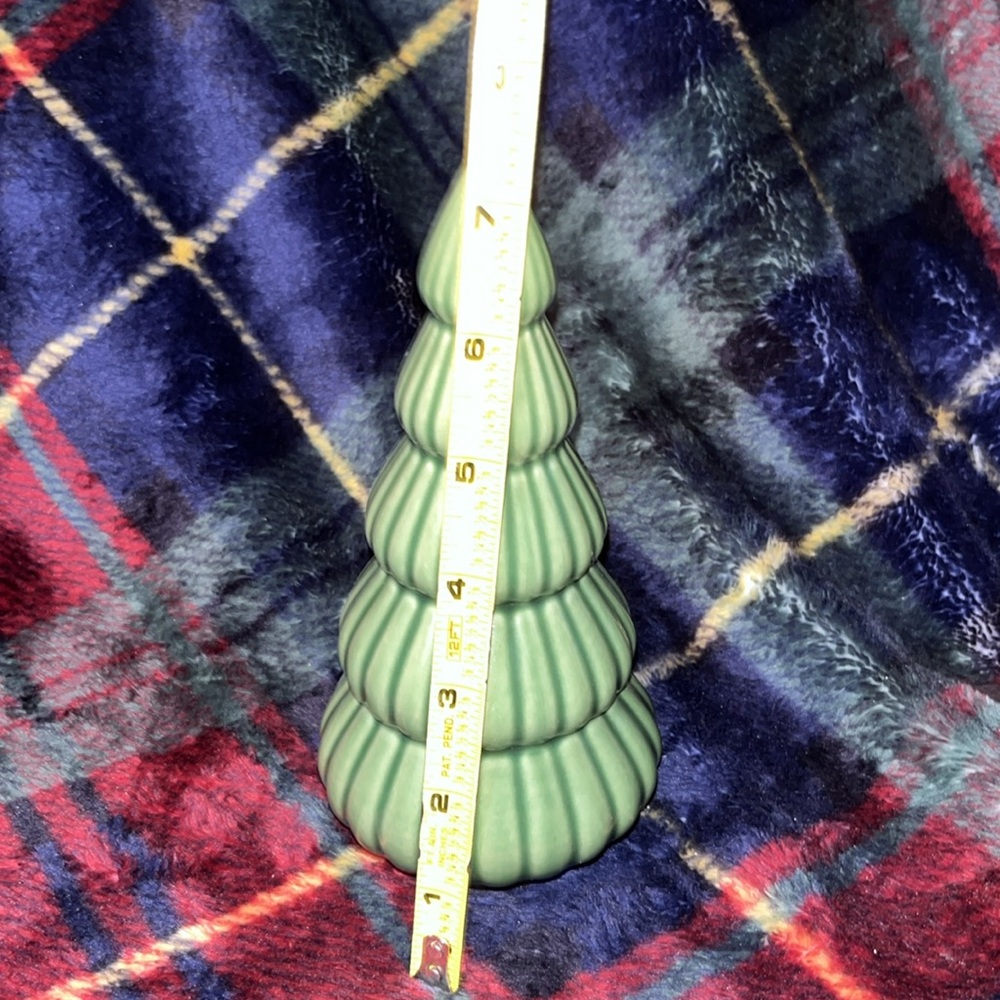 Green Ceramic Tree Accent - Picture 4 of 4